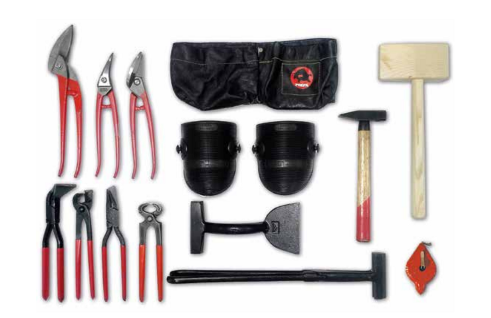 Illustration de l'outil requis lors de la pose de produits petit format PREFA