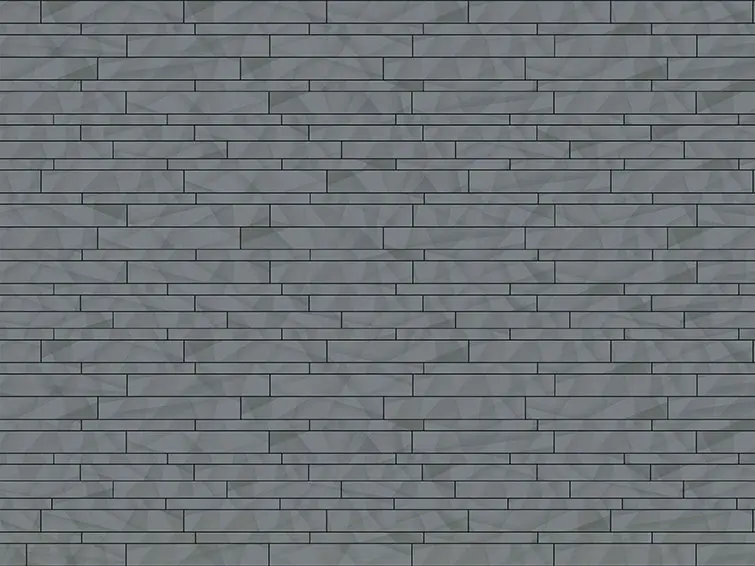 Schéma de pose du Siding.X PREFA variante 2 (couleur gris souris)