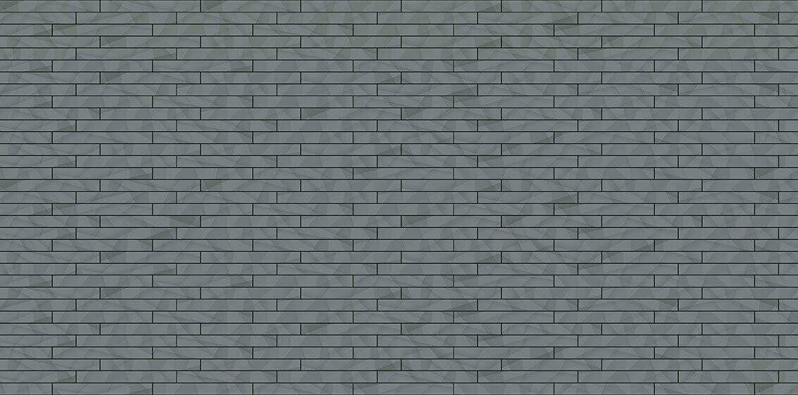 Schéma de pose du Siding.X PREFA variante 3 (couleur gris souris)
