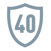 Gegarandeerd 40 jaar materiaalgarantie