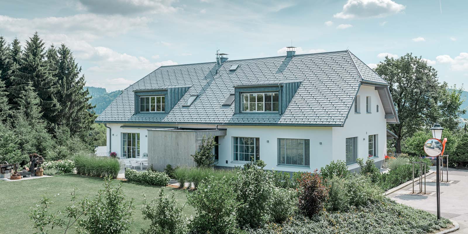 Toitures et façades en aluminium garantie 40 ans par PREFA