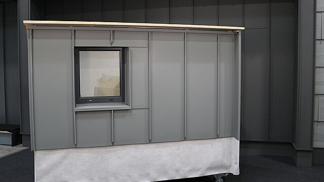 Winkelstehfalz an der Fassade (2 Tage)